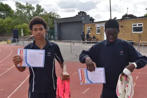 Pupils at school Sports Day